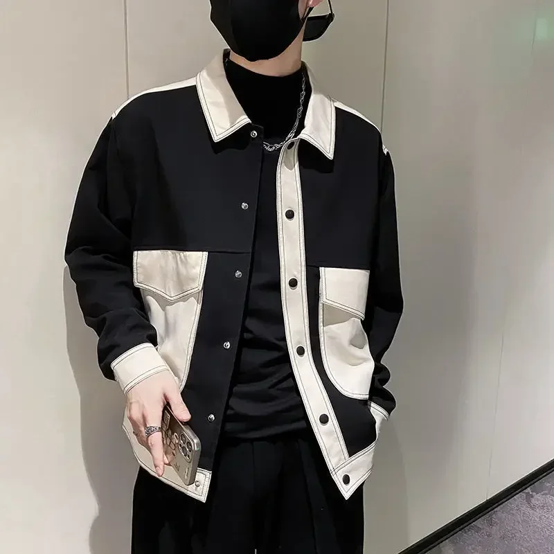 thumbnail image 1 of Abrigos masculinos Slim Fit Primavera Otoño Casual Chaquetas de béisbol para hombre Diseñador de lujo Joker Y2k Marcas originales Estética Entrega rápida, 1 of 5