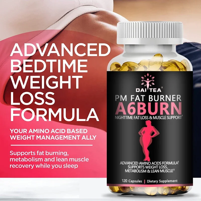 Fat Burner Nighttime Fat Burning Supplement Appetite Suppressant Energy Supplement Premium Weight Management Metabolism
