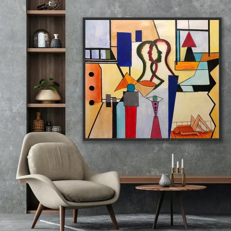 

Hand Painted Oil Paintings Canvas Abstract Home Decoration Wall Art Decorative Interior Paintings Pictures for Living Room Decor