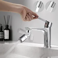 720°Universal Kitchen Faucet Anti-splash Aerator Bathroom Tap Rotatable Faucet Sprayer Saving Water Tap Nozzle Extender Adapter 2
