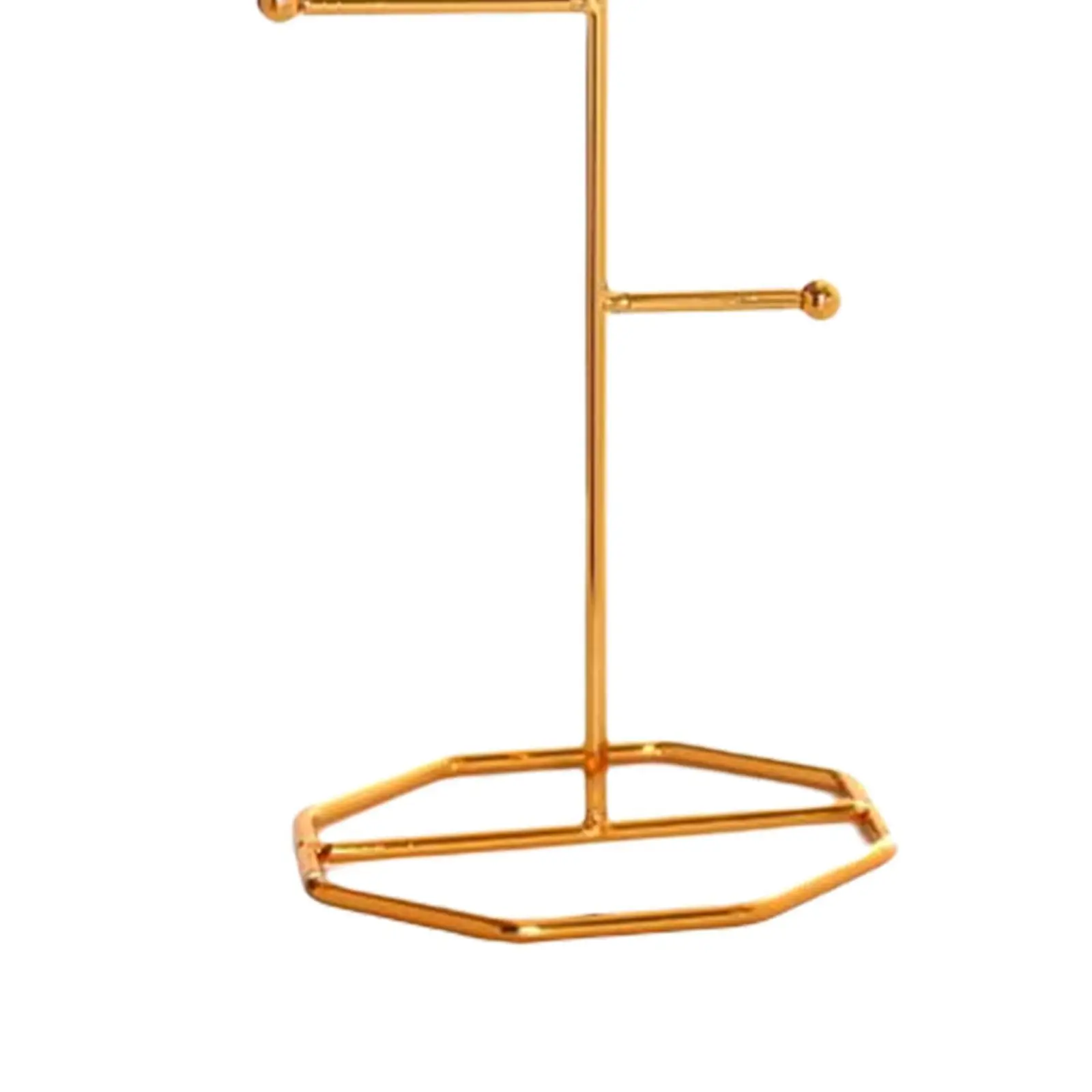 

Jewelry Shelf Gifts T-Bar Metal Minimalist Exquisite for Handbag Rings Home