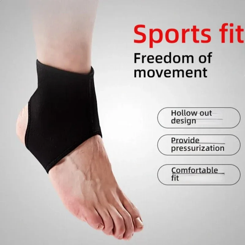 Kyncilor Safety Ankle Support Gym Running Ankle Protection Black Foot Bandage Elastic Ankle Brace Band Guard Sport Tobilleras