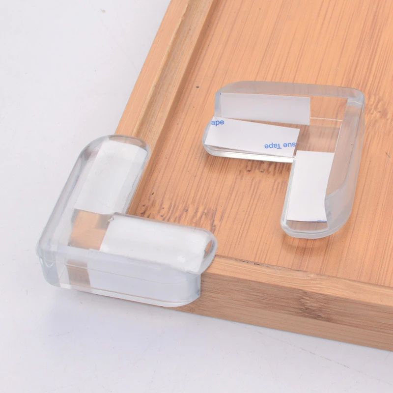4pcs/set Table Corner Protector Guards Baby Kids Safety Furniture Teapoy Table Conner Edge Cover Pad Protection Shield