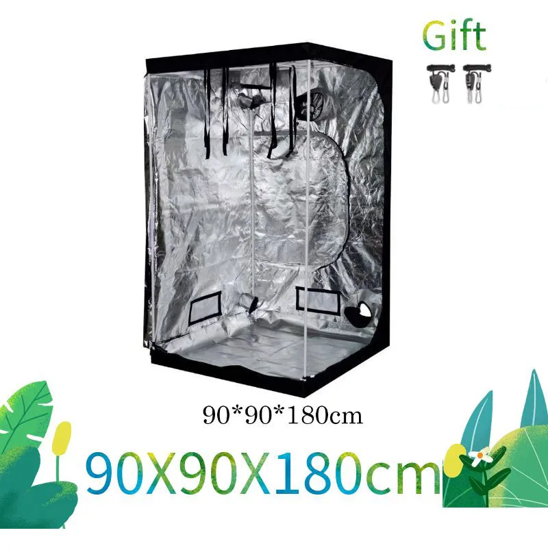 New 90X90X180cm Grow Room Tent Hydroponics Tent Plant Grow Lamp Parts Indoor Boxes Greenhouse For Plants