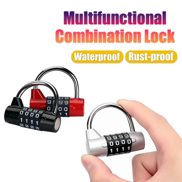 TSA007 serratura con Password doganale serratura a combinazione multiuso a 3 cifre per valigia da viaggio lucchetto con codice antifurto  13