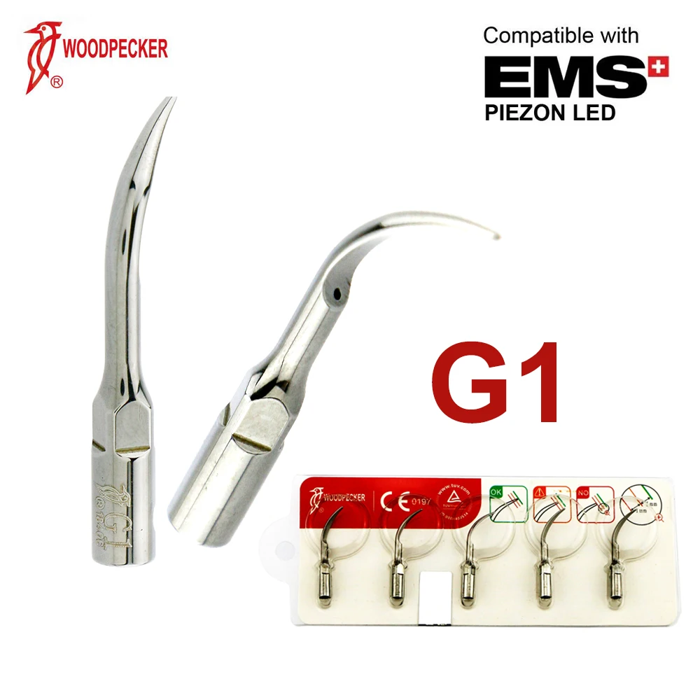 Dental Tips Scaling Scaler Tips Dental Woodpecker Dentistry Accessories Material G1 Fit EMS UDS Ultrasonic Scaler