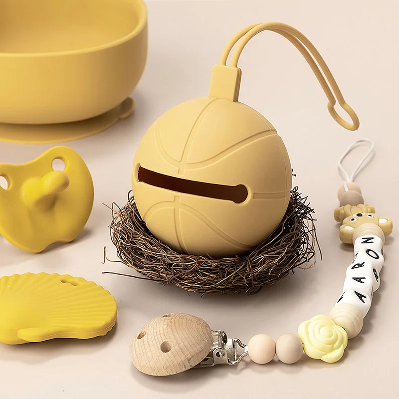 New Design Baby Silicone Nipple Holder Container Box Keep Pacifier Case Pacifiers And Accessories Storage Box Teat Attachment plastic pacifier box