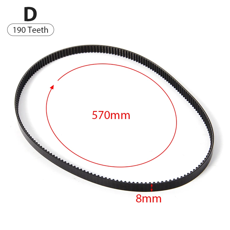 140/173/179/190 Teeth Breadmaker Conveyor Belts Bread Machine Belts Bread Maker Parts 420-570mm kitchen accessories Kitchen Appliance Accessory 1pc
