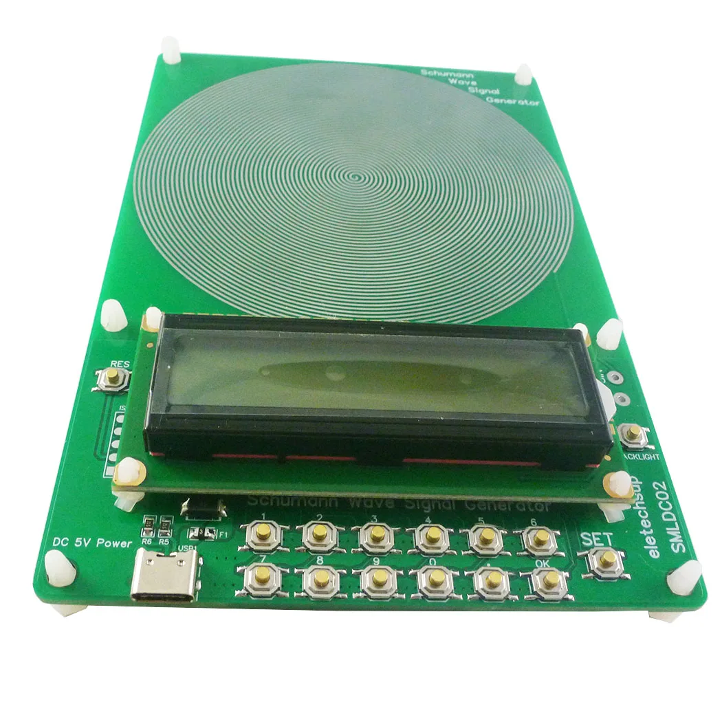 

NEW! Adjustable 0.01HZ~100KHZ 7.83Hz Schumann Resonance Ultra-low Frequency Pulse wave Generator Audio Resonator