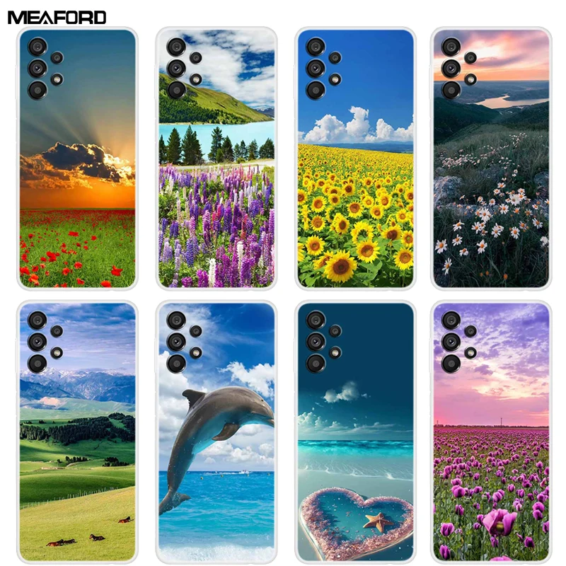 Per Samsung Galaxy A32 A52 A52S Custodie Trasparenti In Silicone Morbido Tpu Per Samsung Galaxy A72 A52 A52S A 32 Cover Posteriore Fundas