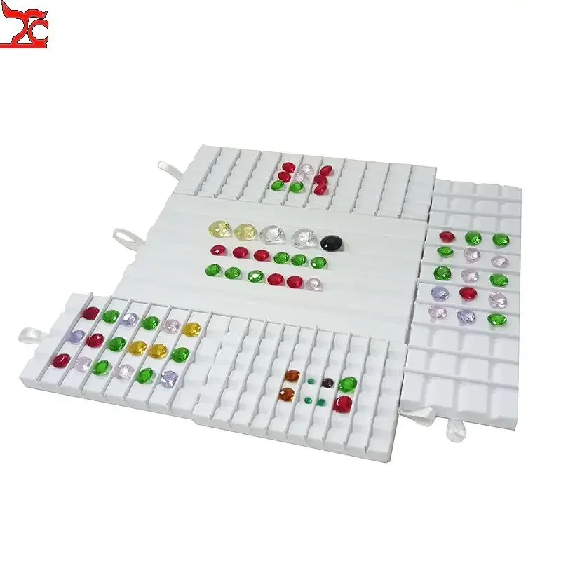 보석 진열 상자 케이스, 느슨한 다이아몬드 보관 도구, 동전 항아리 쇼 트레이, 보석 냄비, 보석 정리함 홀더 컨테이너, 도매