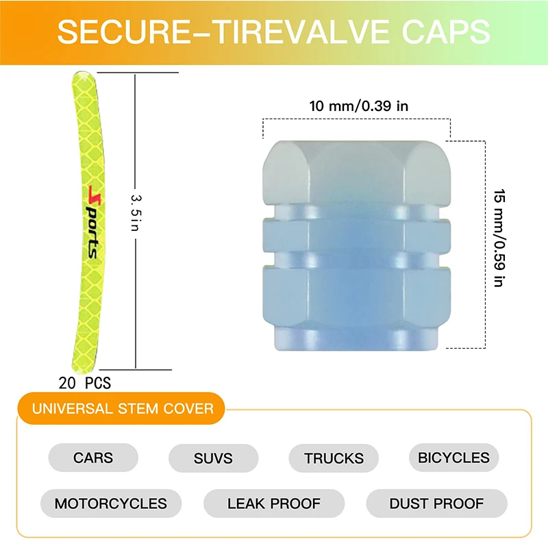 ATTIREZ L'ATTENTION AVEC Autocollants Réfléchissants Jante De Roue Lot