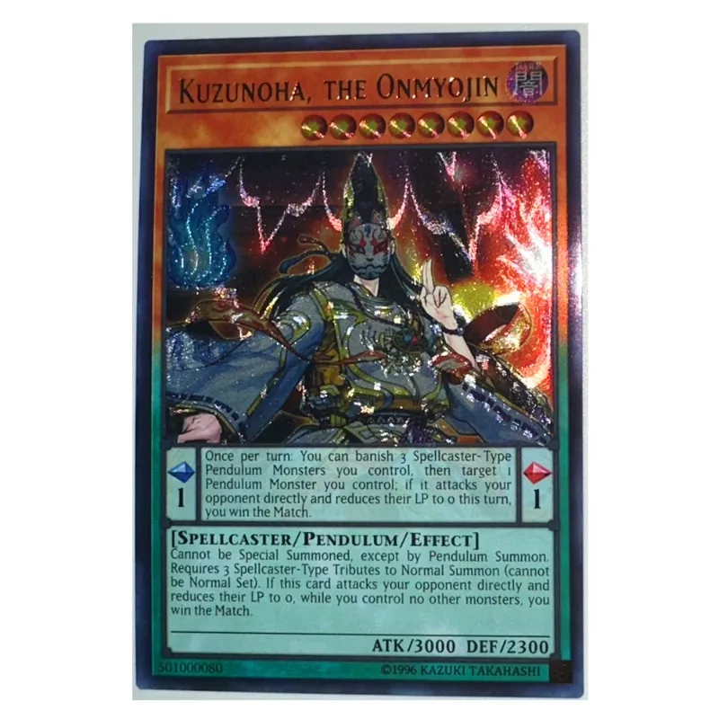 Yu Gi Oh Kuzunoha the Onmyojin 501000080, английские игрушки, хобби, коллекционная игра