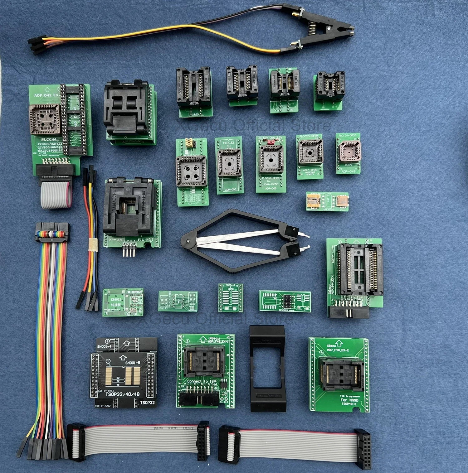 IC Programmer V12.66 XGecu TL866-3G T48 USB Programmer support 34000+IC SPI Flash NAND EEPROM MCU replace TL866A TL866CS+25 parts