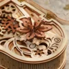 Robotime ROKR Mechanical Music Box 3D Wooden Puzzle for Kids Christmas Gifts 4