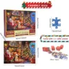 1008 Pieces Advent Calendar Jigsaw Puzzles for Adults & Kids Home Decor Game Family Fun Xmas 24 Days Countdown Educational Toys 3