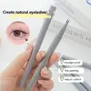 Ultra-thin 2 Fork Tip Liquid Eyeliner Lower Eyelash Pen Makeup Quick Dry Smooth Eye Liner 2 Point Eyebrow Tattoo Pencil Cosmetic 1