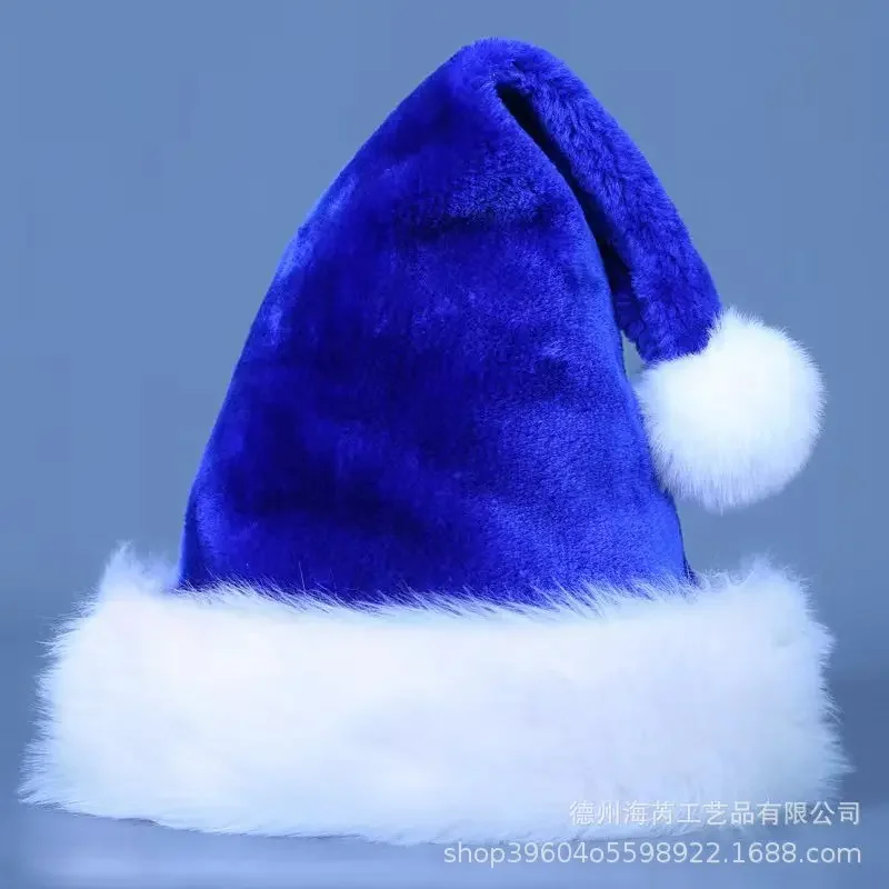 Adult Children's Plush Christmas Hat Noel Merry Christmas Decor Gift Hat Happy New Year