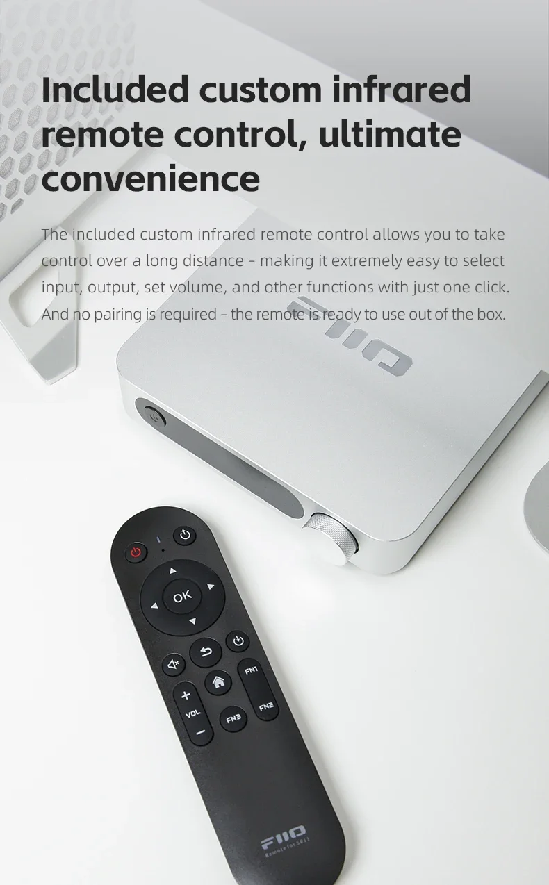 FiiO SR11 Streameing Music Receiver Support AirPlay Roon Ready