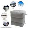 3 Layers Inflatable Pillow Travel Foot Rest Pillows Airplane Train Car Rest Cushion Storage Bag&Dust Cover Inflatable Pillow 5