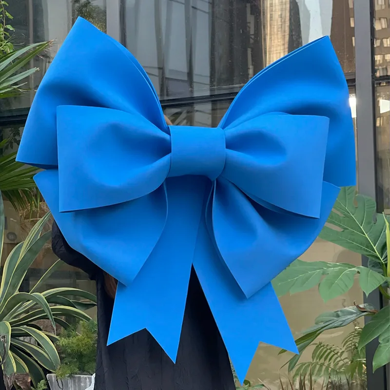 30/100cm Big Bow DIY Handmade Material Party Birthday Wedding Christmas Backdrop Decoration EVA Bow DIY Decoration Props