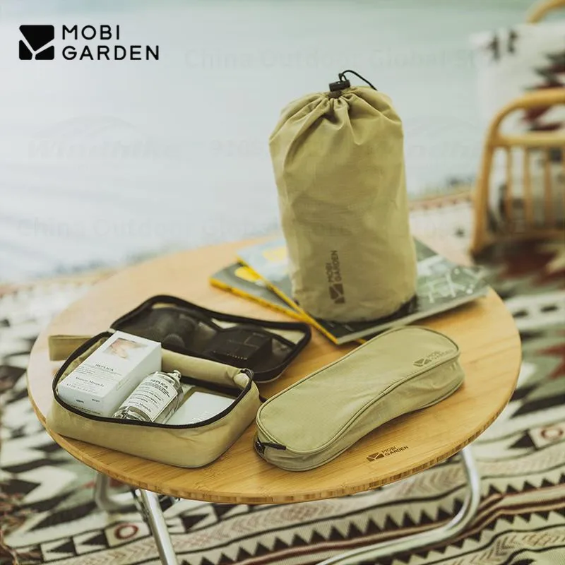 MOBI GARDEN Three/Five-Piece Set Wash Bag Set Outdoor Travel Business Underwear Shoes Storage Bag Suitcase Portable Makeup