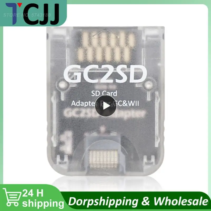 Adattatore Per Scheda Adattatore Per Scheda Sd Per Console Gamecube E Wii Adattatore Per Scheda Di Memoria Sd Sd2Sp2 Per Gamecube Wii