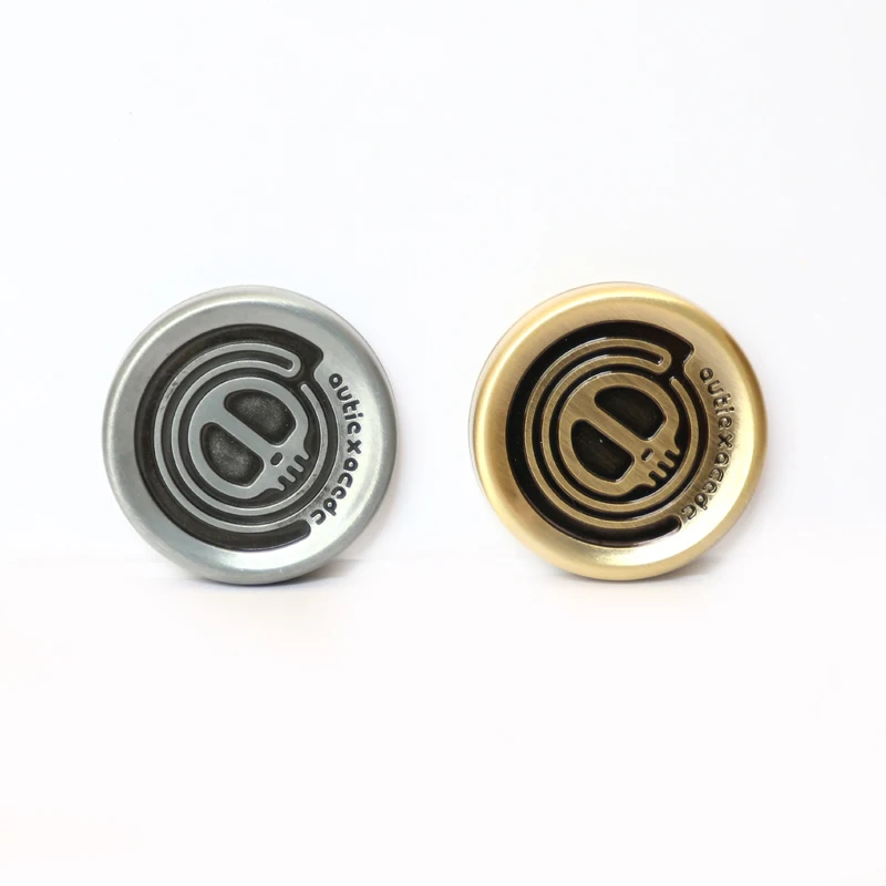 Fidget Toys Devil Milk Cap Magnetic Haptic Coins EDC Adult Metal Autism Sensory ADHD Hand Spinner Anxiety Stress Relief