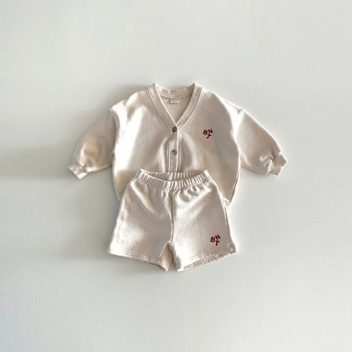 Spring New Children Long Sleeve Clothes Set Baby Boy Girl Cardigan Coat + Shorts 2pcs Suit Toddler Kids Casual Outfits