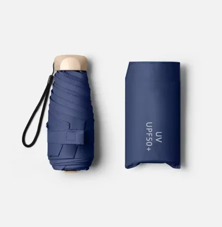 Eco-Friendly Compact Travel Umbrella – Lightweight Pocket-Size Sun & Rain Parasol