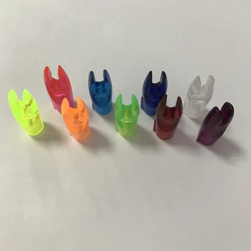 Archery Arrow Nocks 50Pcs for Carbon Arrows Shaft Compound Traditional Bow Longbow Accessories Hunting