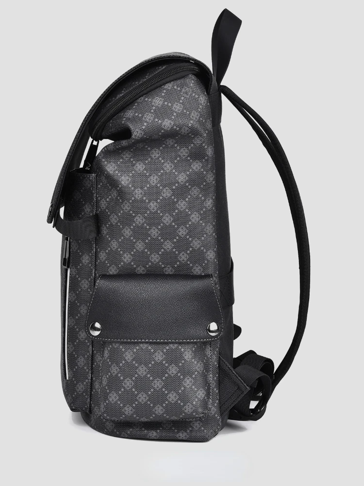 New Shoulder Bag for Men's Leisure Printing Business Commuting Computer Bag Large Capacity Business Travel Backpack