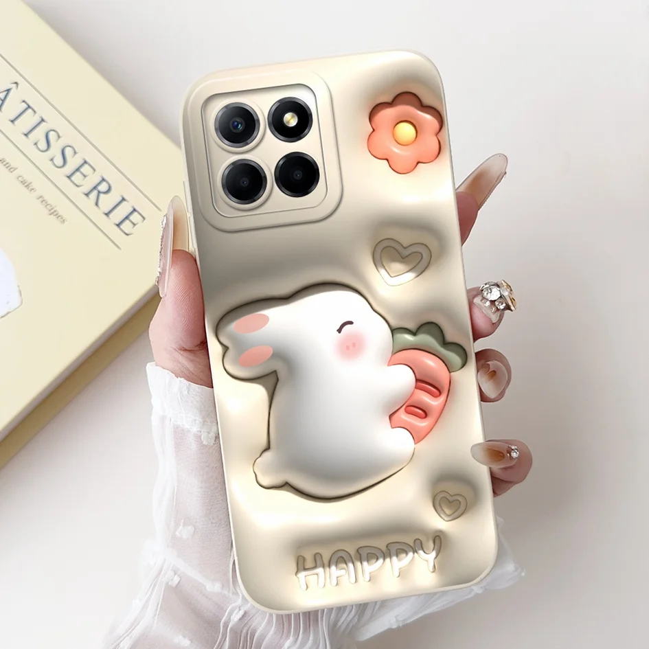 Cute Panda Shockproof Silicone Phone Case - Soft Animal Design Cover
