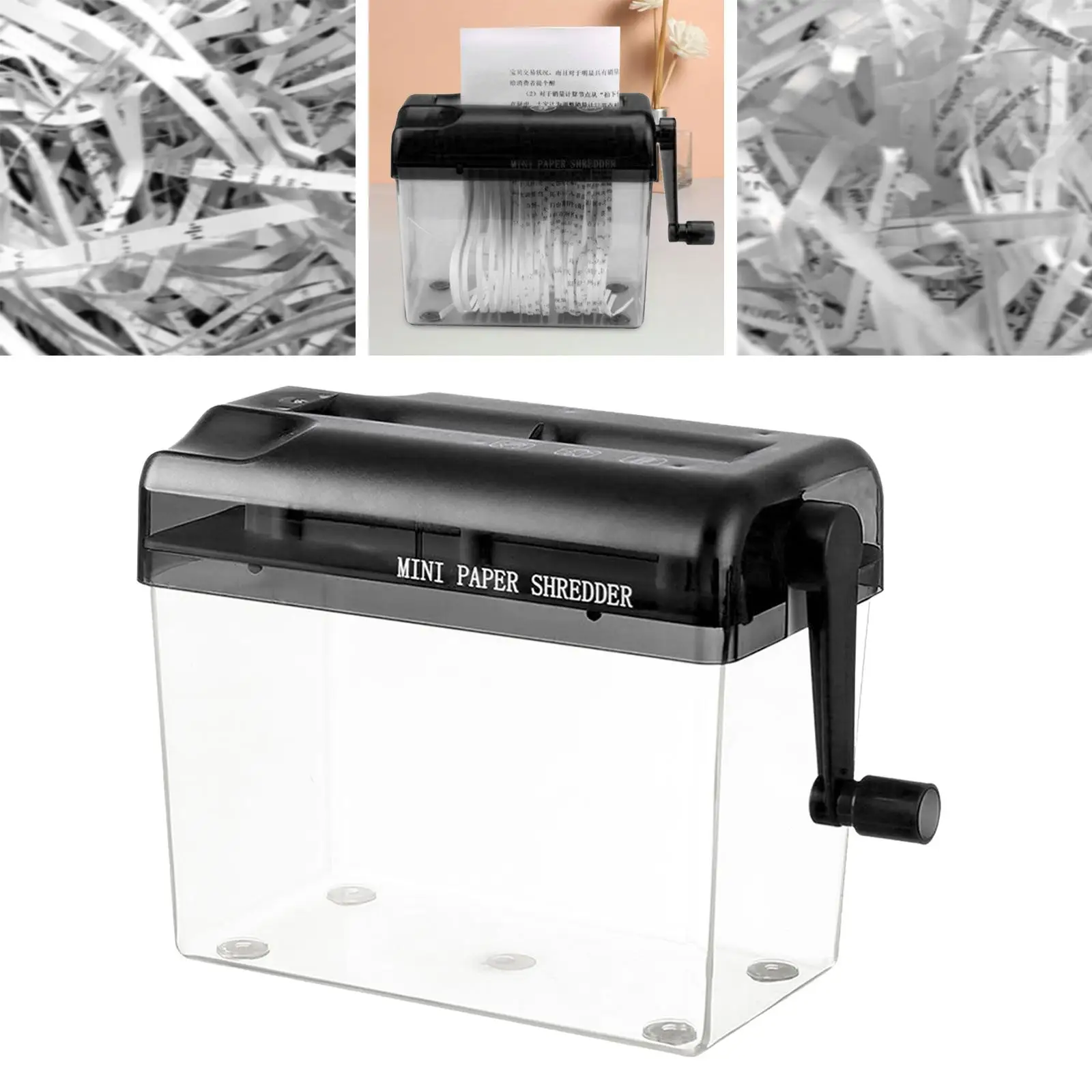 Manual Paper Shredder Mini Professional Paper Cutting Tool Manual Shredder