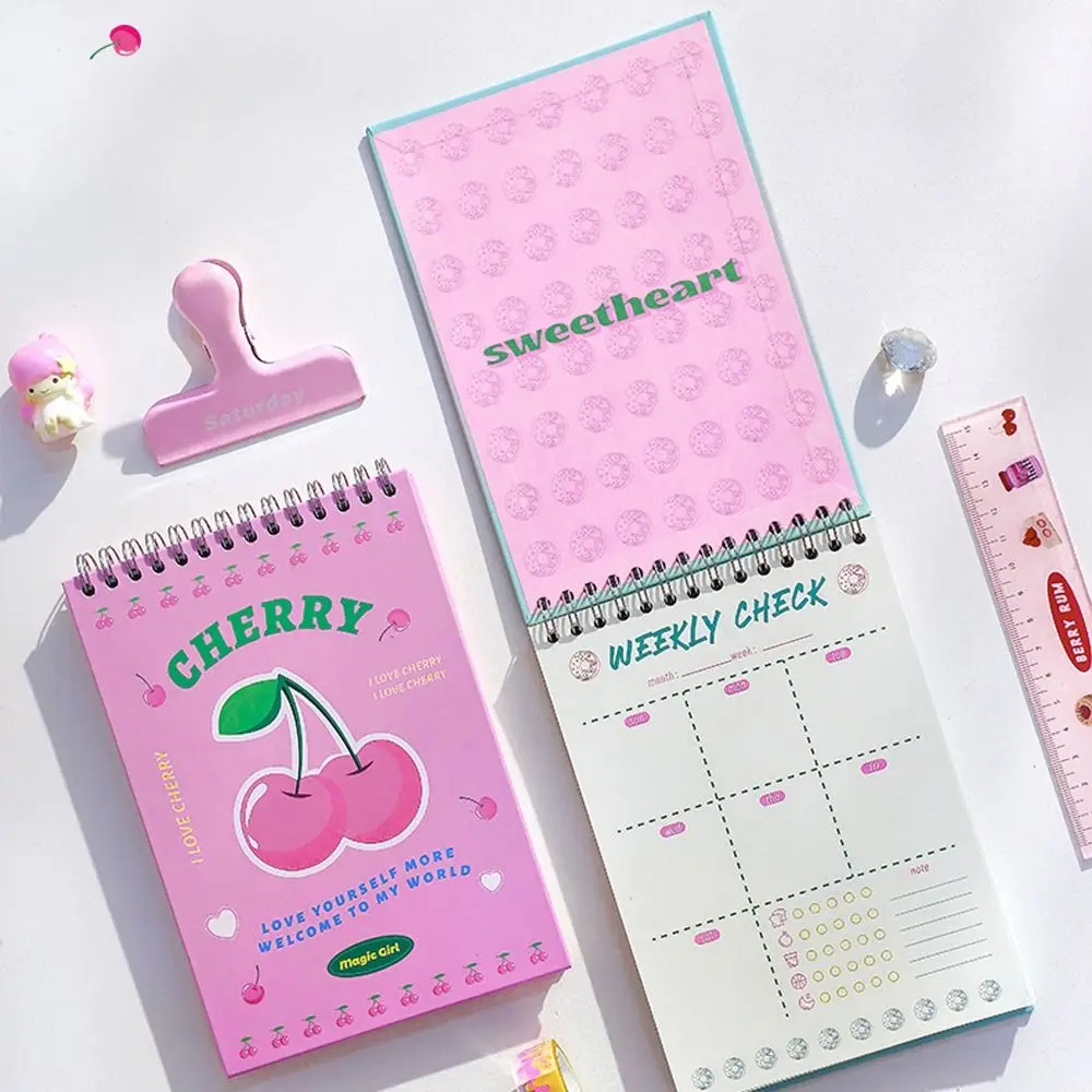 

Coil Week Plan Notebook 365 Day Plan Month Time Management Schedule Cute Note Book Ins Style Stationery School Supplies