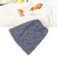 Cotton Cloth Diaper Skirt Washable Reusable Wearable Incontinence Mattress for Adults Elder 1