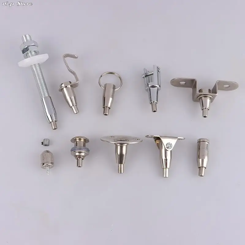 

NEW 1pc Ceiling Hanger Steel Wire Rope Lock Billboard Installation Connecting Hook Suspension Connector Agraffe Multiple Styles