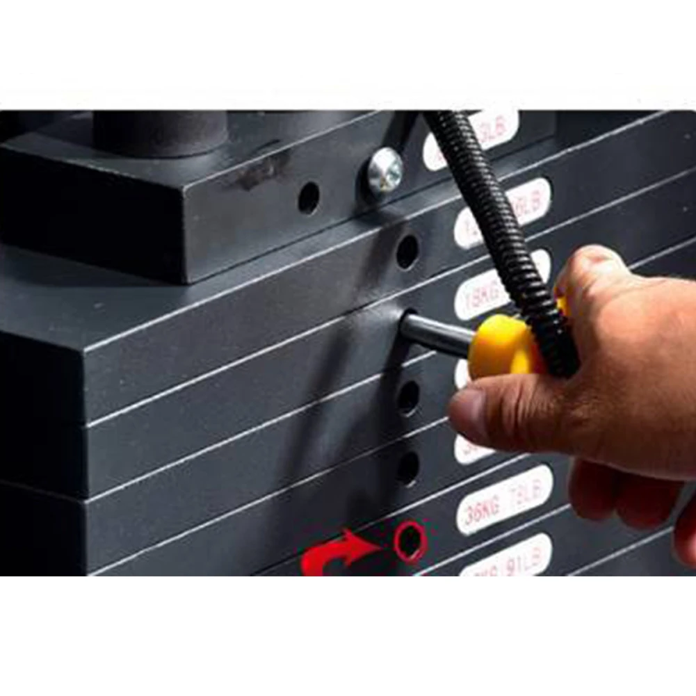1x Magnetic Fitness Equipment Bolt Weight Stack Pin Gym Strength Training Bolts Quick Move Home Barbell Weigth Plate Loading Pin