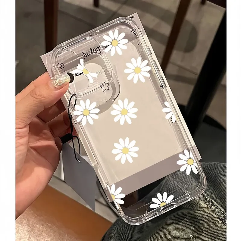 INS Korean Small Flower Cherry Case - Stylish Protective Cover
