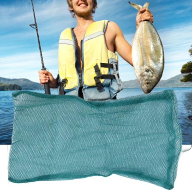 Fishing Net Strong Load Bearing Portable Tear Resistance Thickened Angling  Nylon Mesh Bag Fish Protection Net Bag Fishing Supply - AliExpress