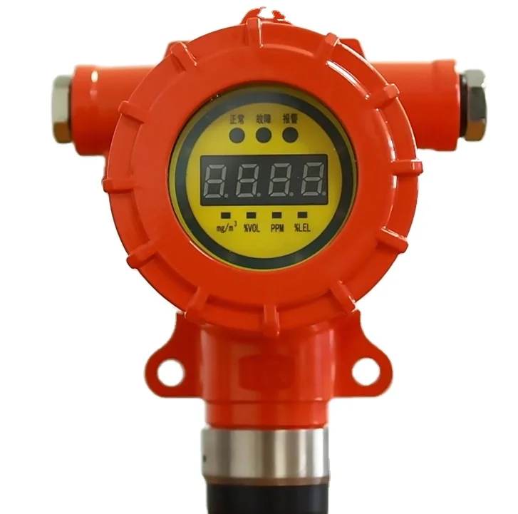 

Industrial fxied wall-mounted z wave transformer ammonia dangerous h2s gas level alarm detector plus panel for chicken