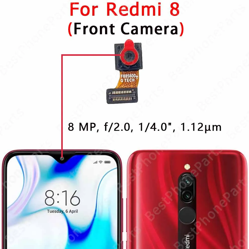 Front Camera For Xiaomi Redmi Plus 5A 6A 7A 8A Redmi5
