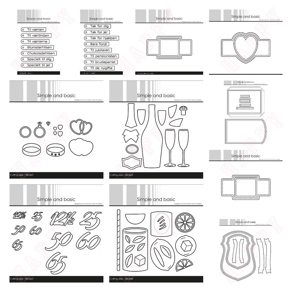 

Wedding Accessories Romantic Metal Craft Cutting Dies Scrapbooking Decoration Manual Handmade For 2024 Embossing New Arrival