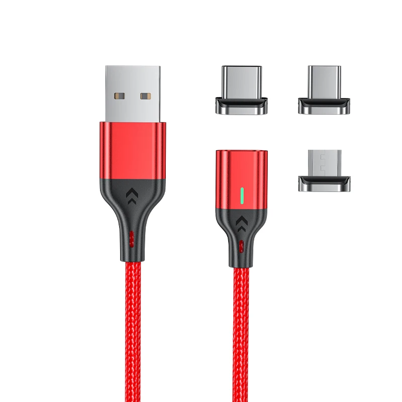 Magnetic Fast-Charging USB Cable - 3A Data Transfer