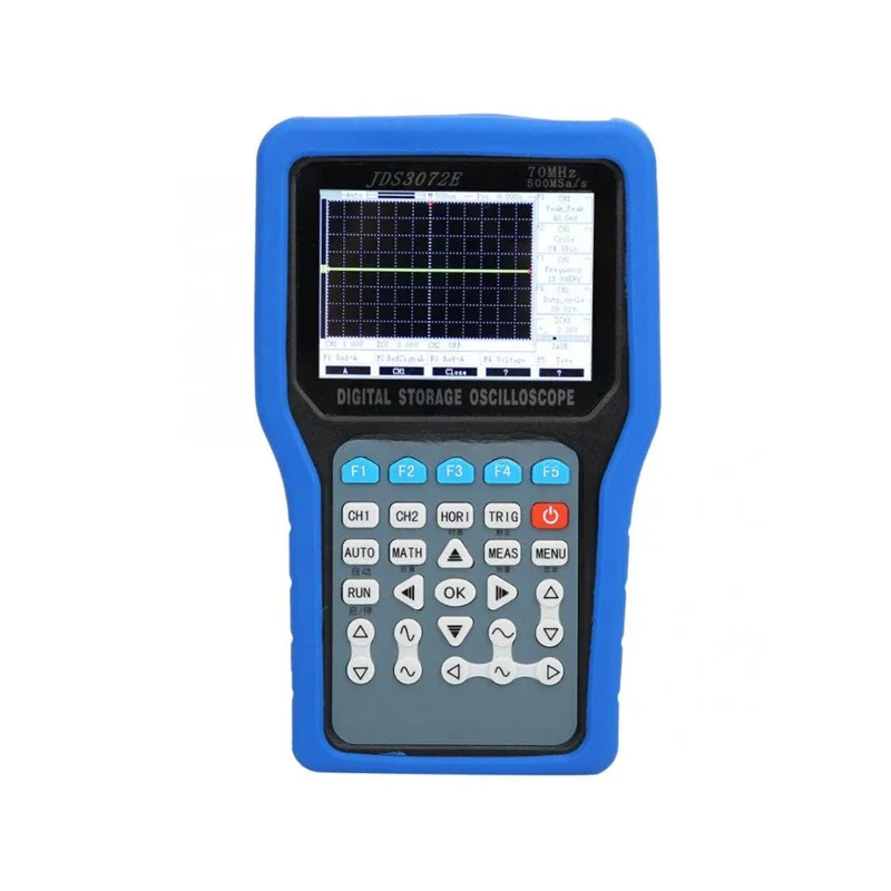 

JDS3072E Handheld 500MSA/S 70MHz 2CH Digital Oscilloscope Signal Generator 100-240V