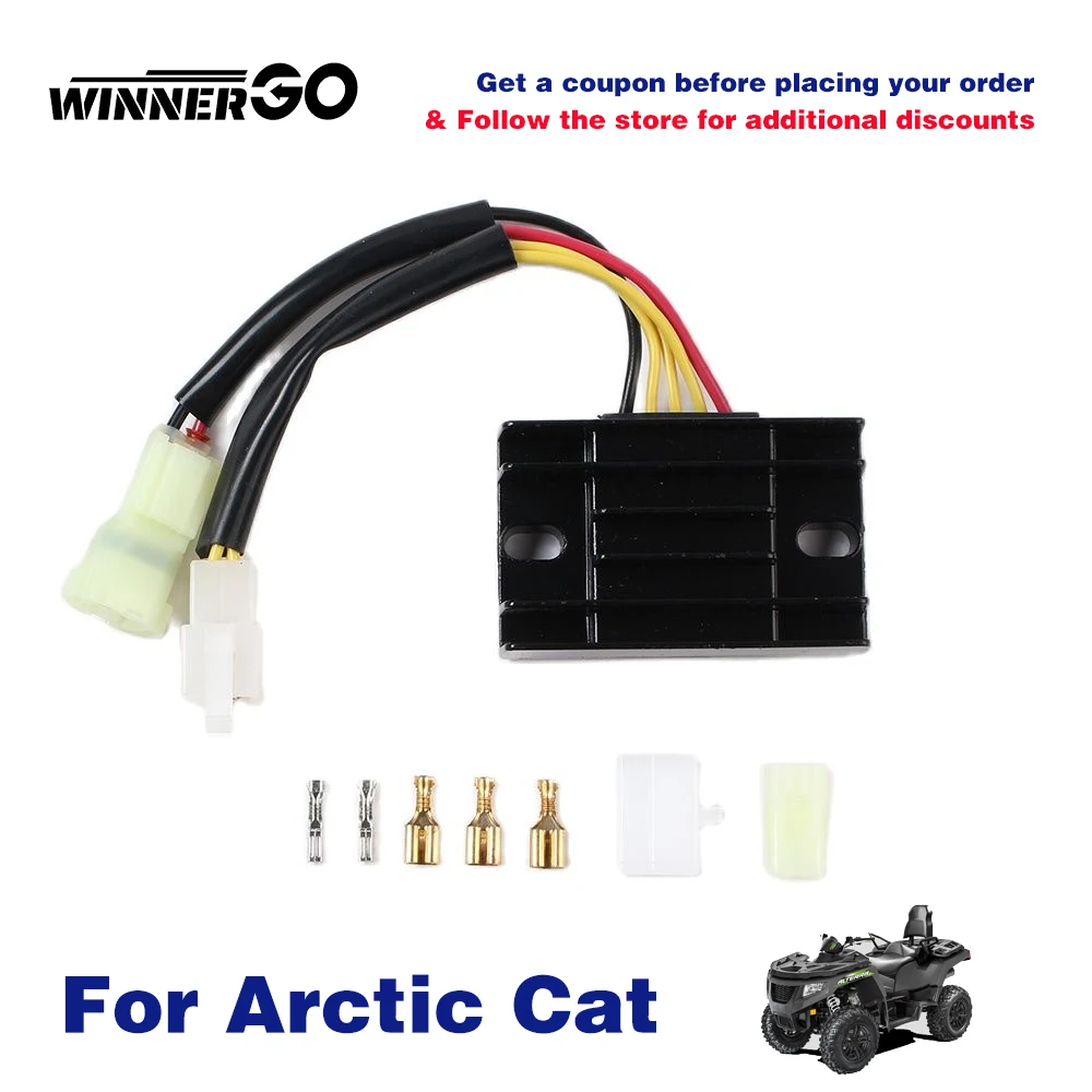 ArcticCat Voltage Regulator Rectifier For Arctic Cat ATV 250 300 2X4 4x4 1999-2003 ATV300 1998-2001 ATV2504x4 ATV2502x4 3530-014