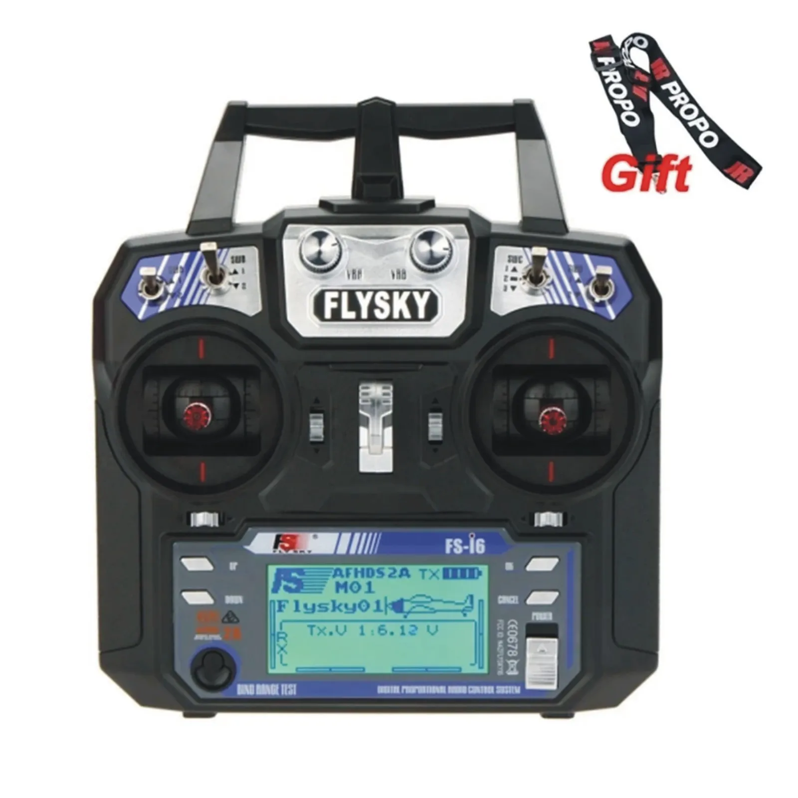 FLYSKY FS-i6 I6 2.4G 6CH AFHDS 2A Rdio Transmitter IA6B X6B A8S Receiver for RC Airplane Helicopter FPV Racing Drone 4