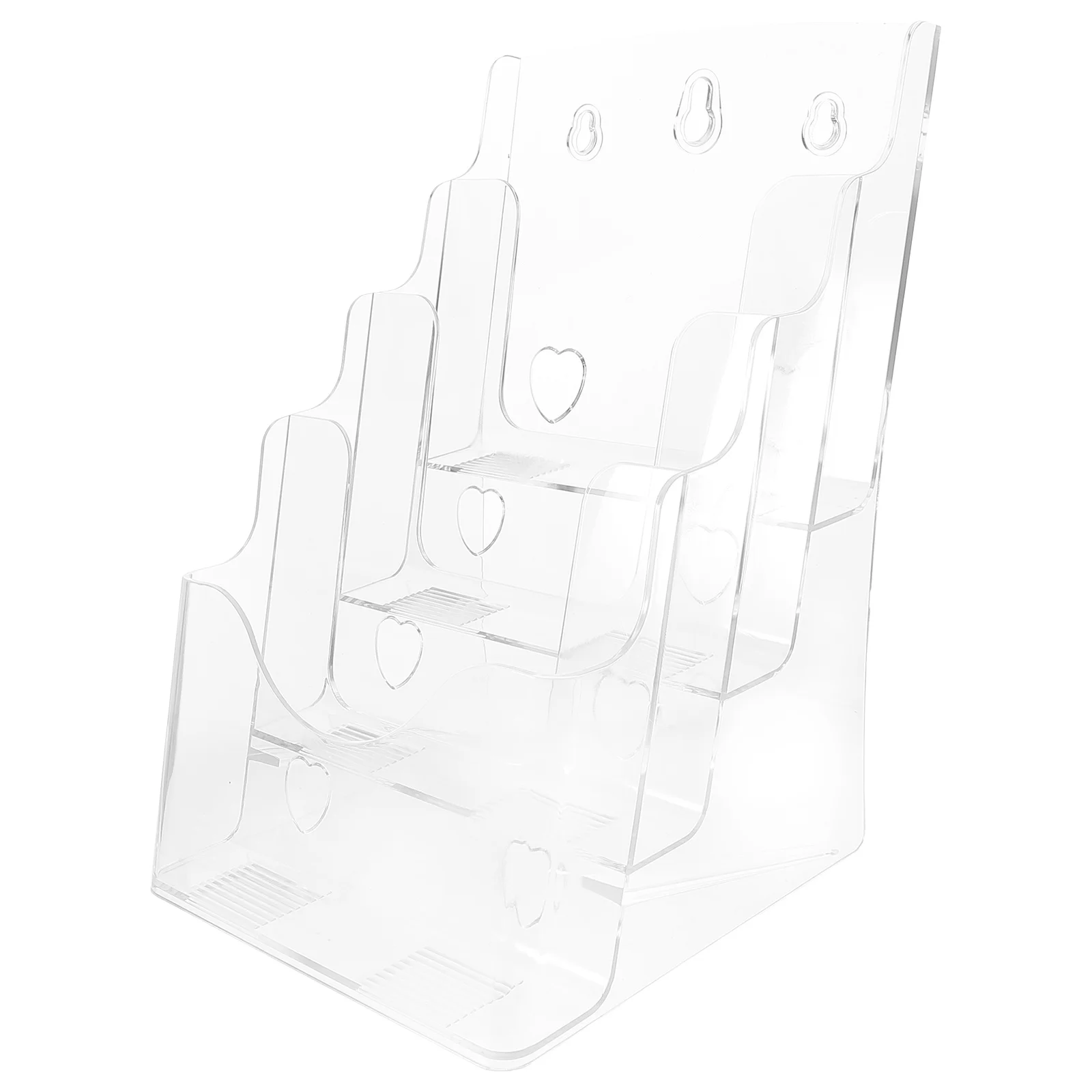 

Office Documents Storage Stand A5 Paper Files Storage Rack Multi-layer Brochure Magazine Display Rack for School Home Office