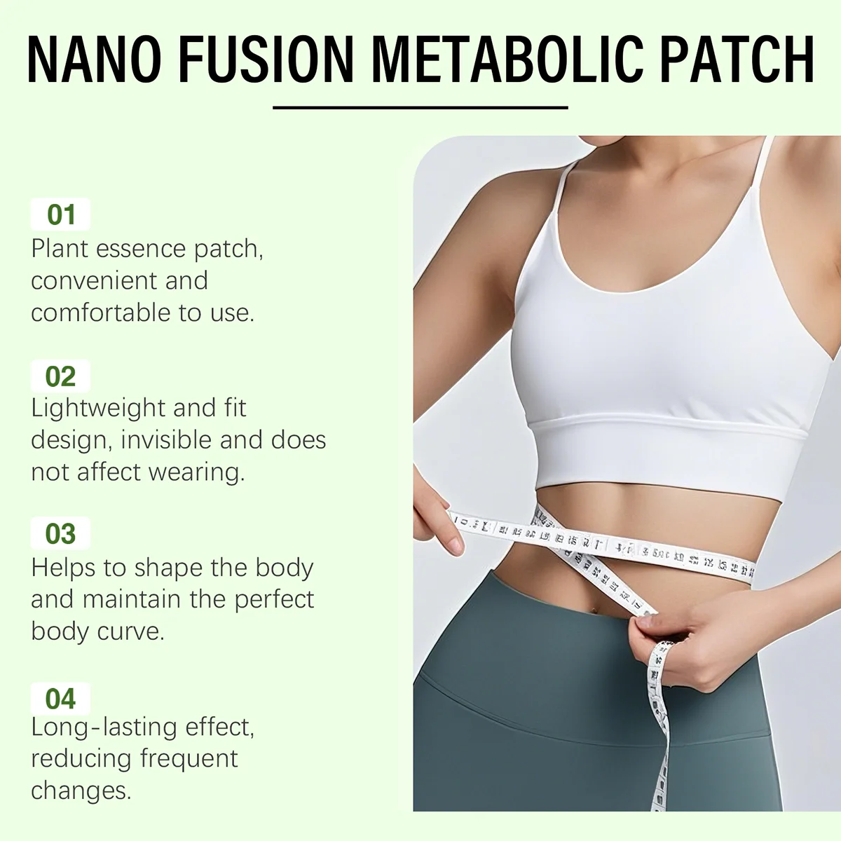 Patchs nano ultra fins pour le raffinement des courbes du corps_voghion.com