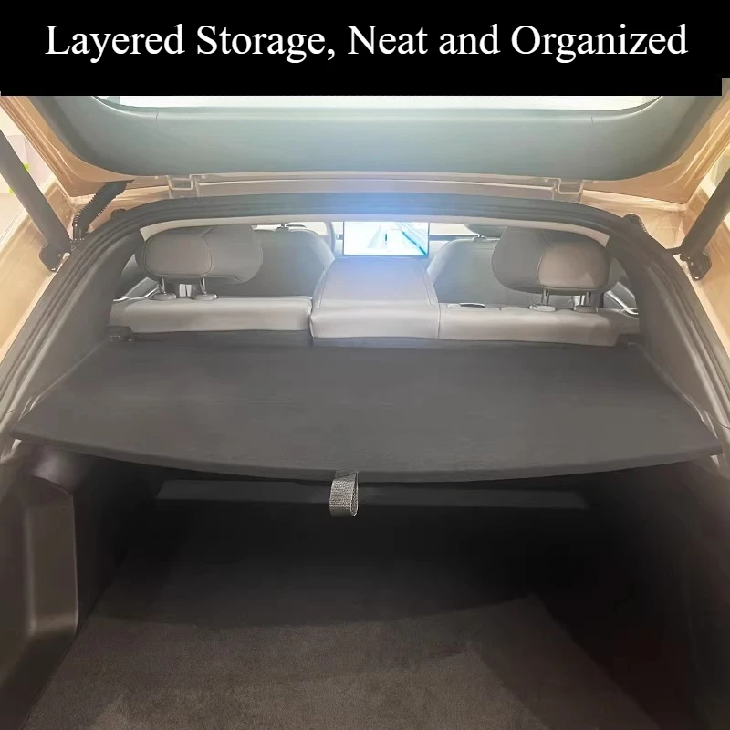 2024 XPeng MONA M03 트렁크 카고 파티션 햇빛 가리개 인테리어 업그레이드 액세서리